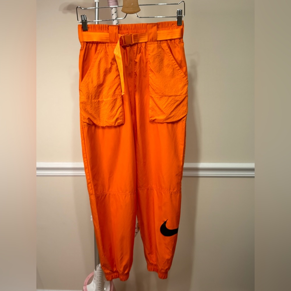Neon orange Nike Sweats